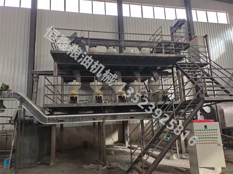 油料炒籽、榨油生產(chǎn)線